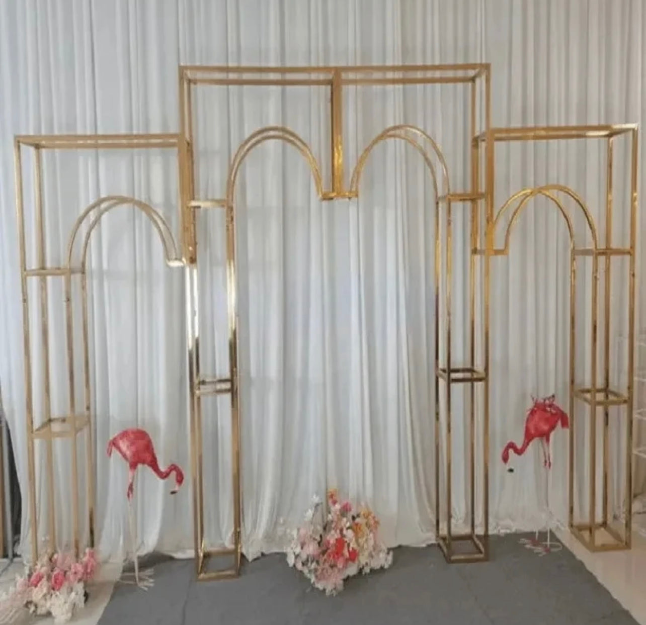 Frame Iron Art Heart Arch Indoor Wedding Scene Decoration Props and Flower Racks